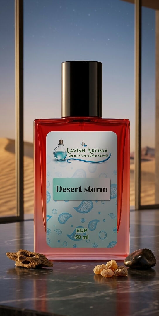 Lavish Aroma - Desert Storm Exotic Luxury Perfume 50ml