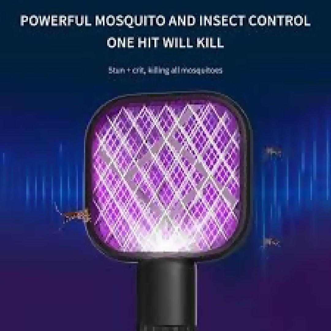 Mosquito Gadget Swatter UV Light with sharp sparking Fly Bug Zapper Insect Racket easy to used winter Fly Swatters Trap For Home Office Outdoor