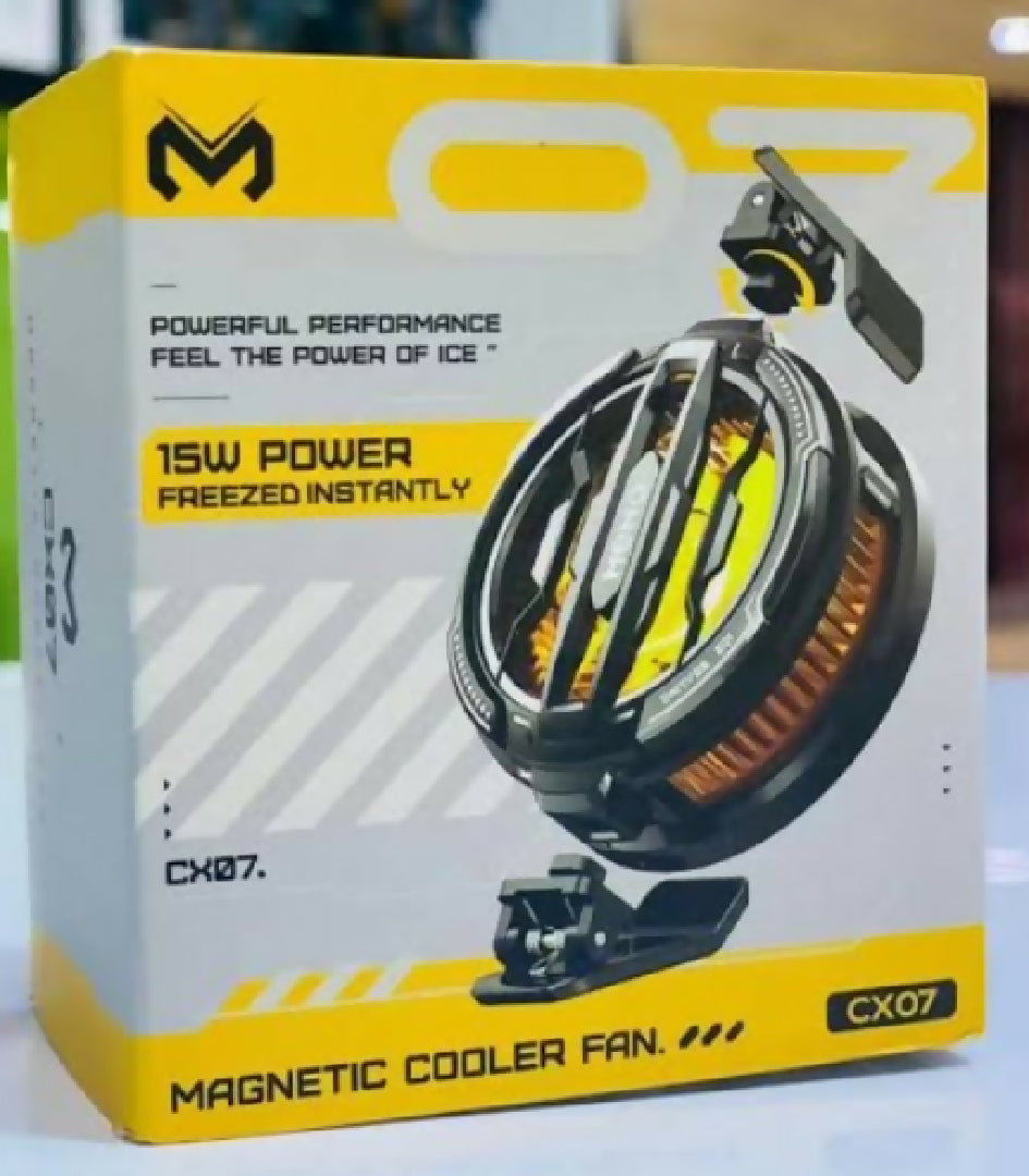 MEMO CX07 Mobile Phone Cooling Fan Magnetic Clip 2 in 1 Gaming Cooler