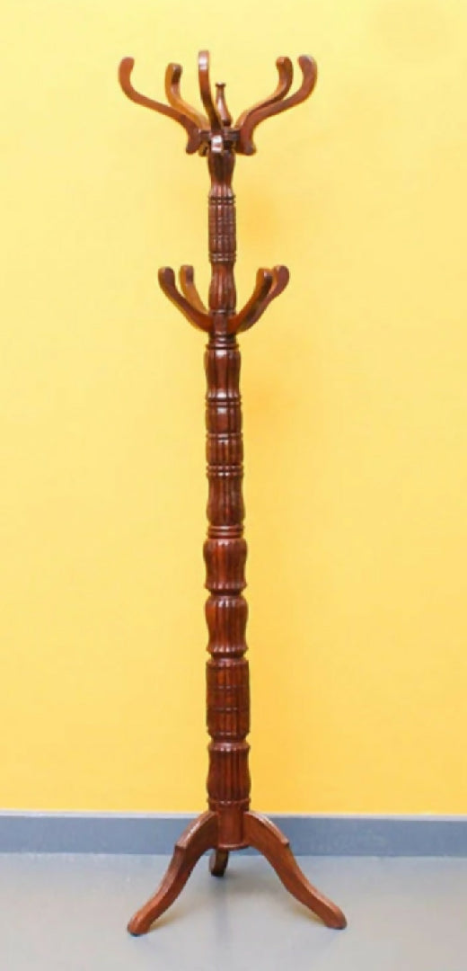 Shesham Coat Hanger with 5 inches thickness and height feet 1 Piece