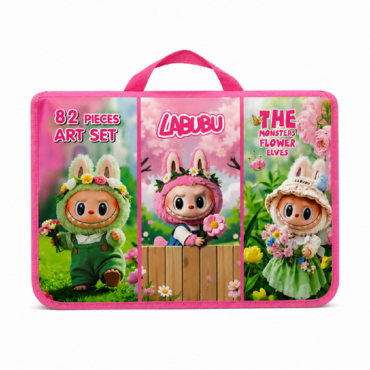 Labubu colour kid 82pcs
