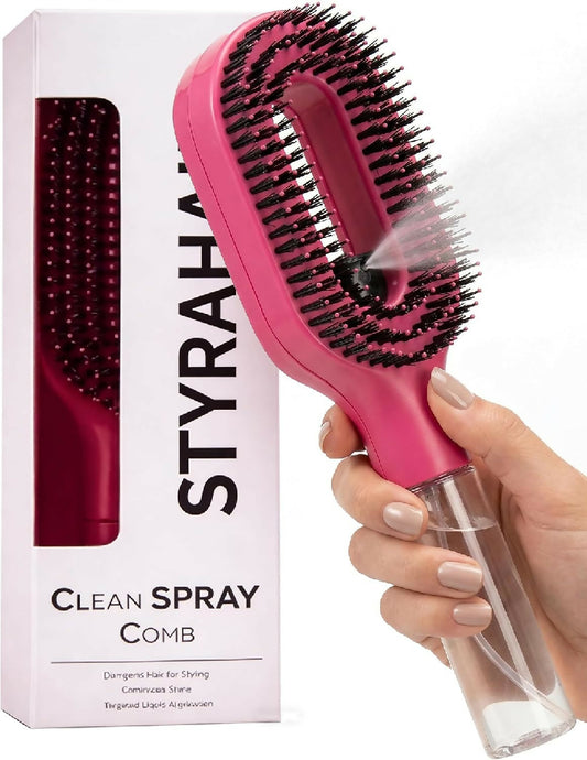 Foreign Trade Hot-Selling Styrahair Spray Comb Multi Functional Hair Smoothing Comb Anti Fly Hair Anti Static Massage Comb
