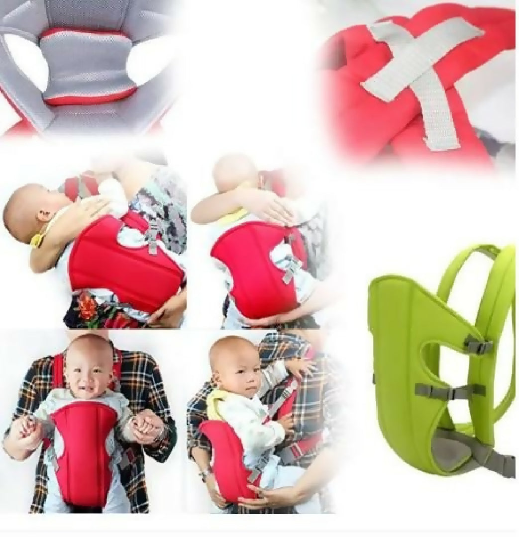 Adjustable Baby Carrier Safety Belt Backpack Strong Material Infant Toddler Carrier Comfortable Baby Carrying Sling for Newborns Random Color