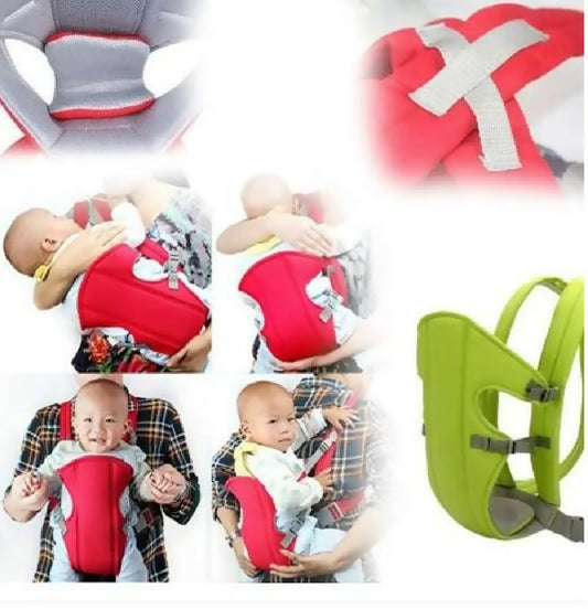 Adjustable Baby Carrier Safety Belt Backpack Strong Material Infant Toddler Carrier Comfortable Baby Carrying Sling for Newborns Random Color