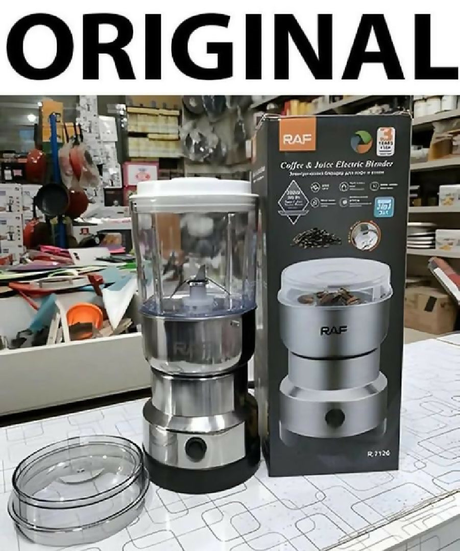2 In 1 Raf Coffee And Juice Electric Grinder Stainless Steel Coffee Grinder For Coffee beans Spices Masala Grinder Machine
