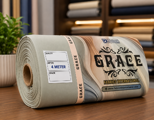 Premium Wash and Wear Unstitched Suit Fabric Sage Grey 4 Meter