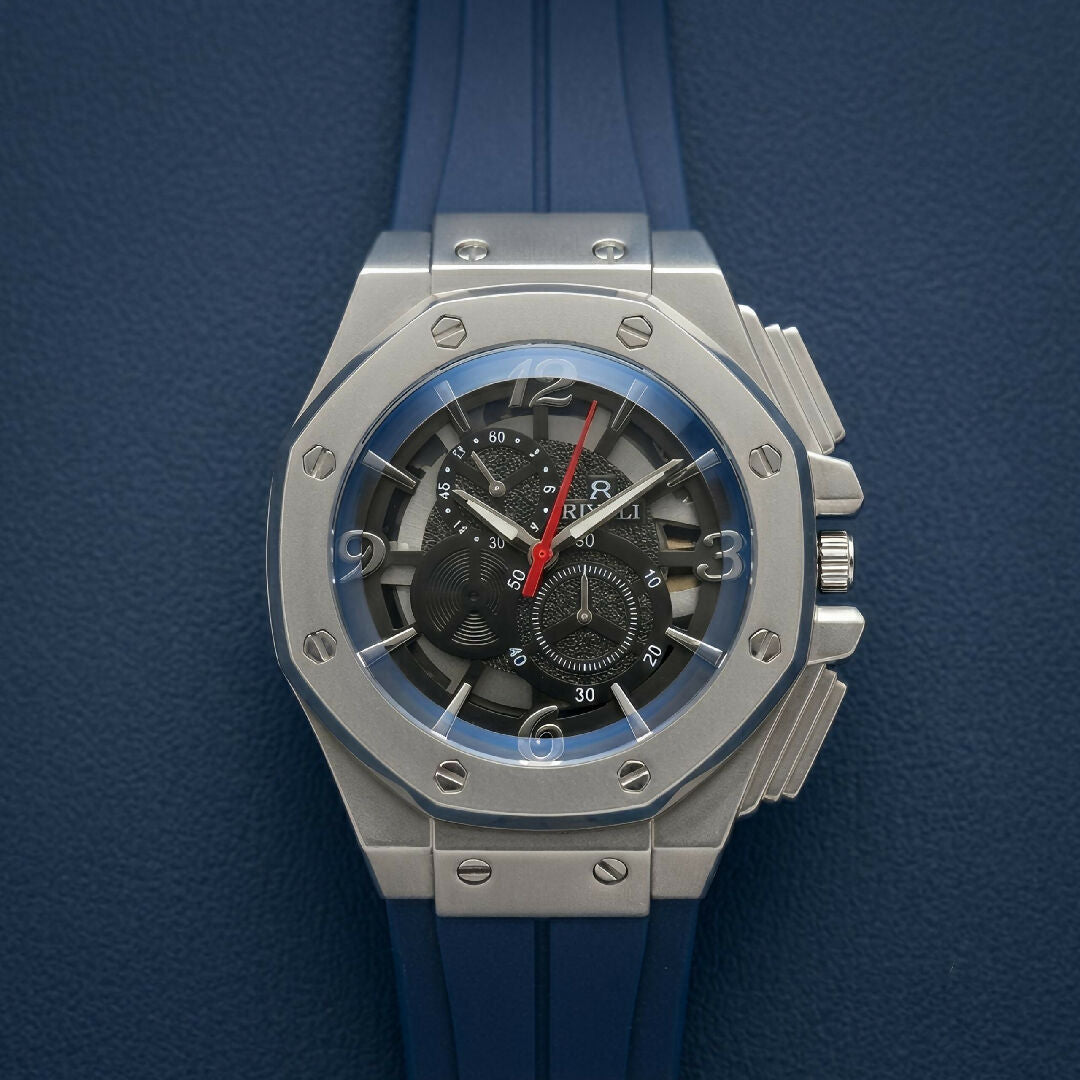 Rivoli Luxury Men Watch with Premium Magnetic Strap and Water Resistant Dial