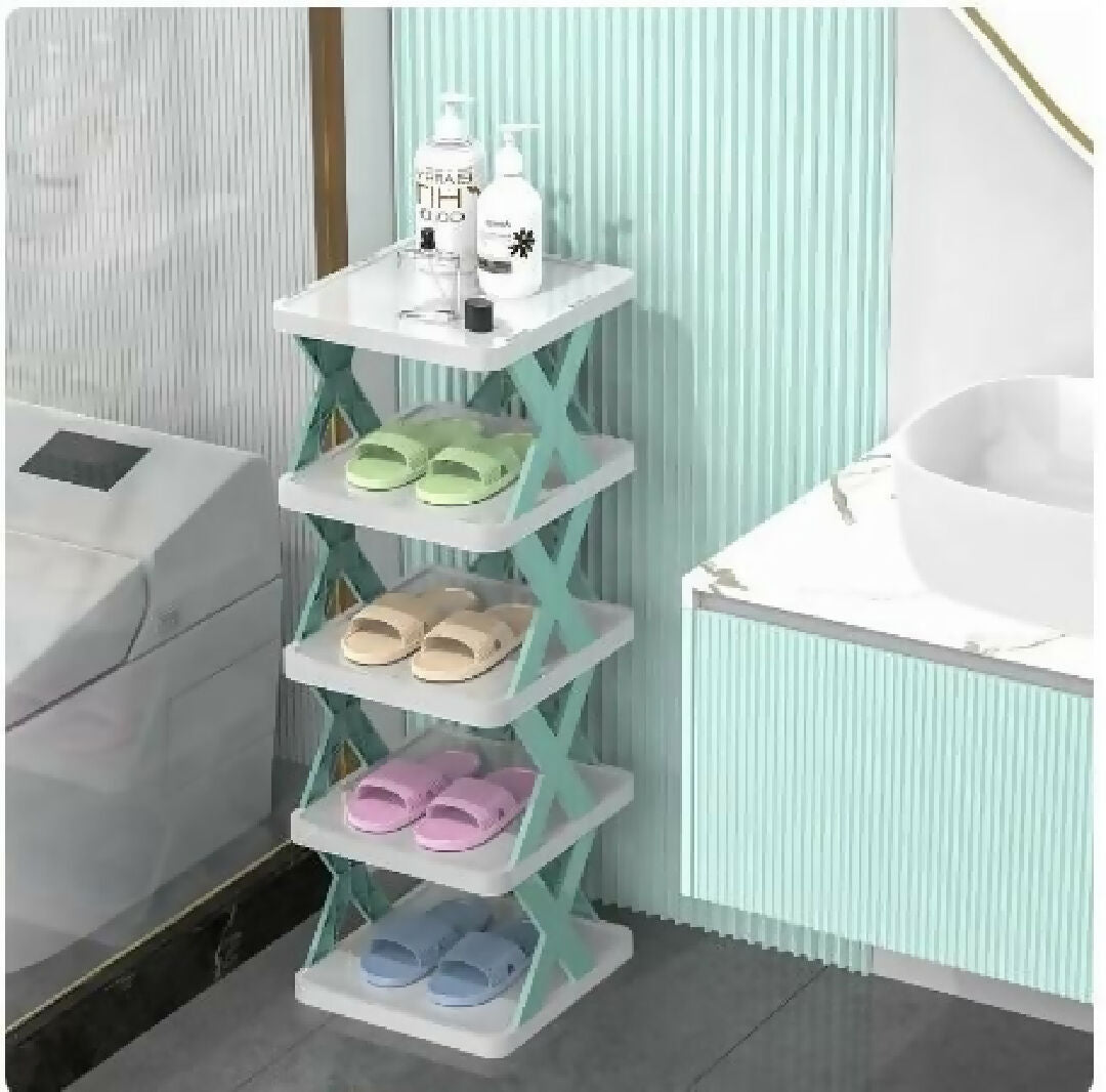 5 Layer Plastic Shoe Rack Organizer