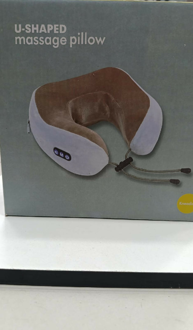 Rechargeable Neck Massager U-Shaped Pillow - Multifunctional Portable Shoulder - Cervical Relaxing Massage for Home Car Outdoor