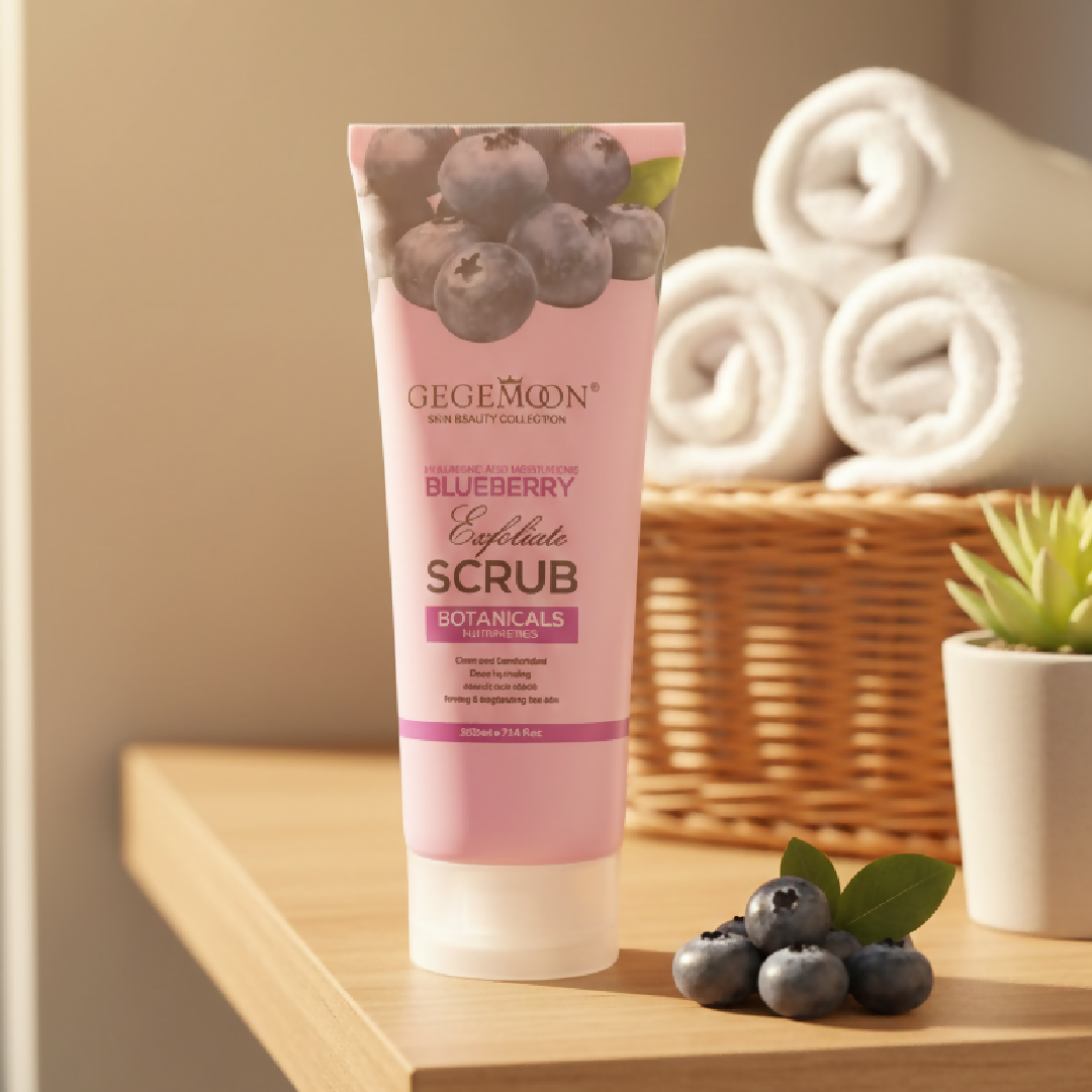 Gegemoon New Fruity Exfoliation Scrub - Deep Cleansing and Brightening Body Scrub - Apricot - 200ml