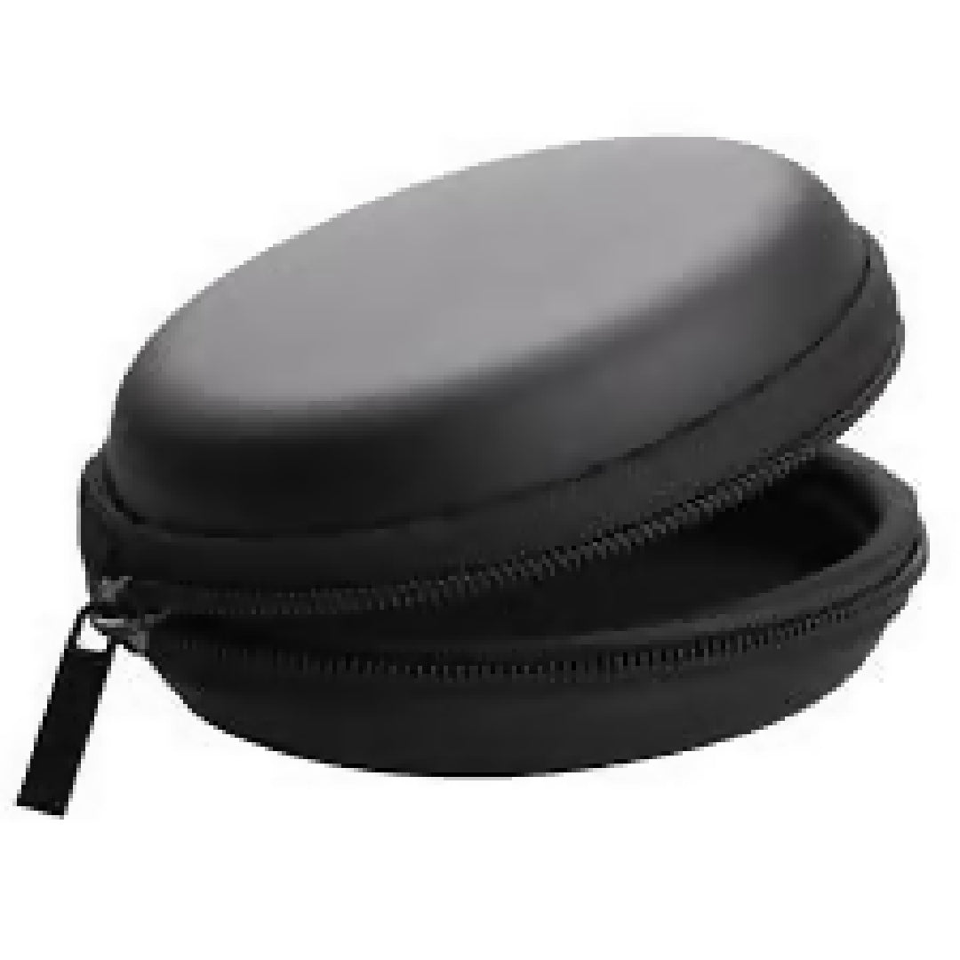 Zipper Fabric Storage Hand Carrying Case For Earphones Handsfree