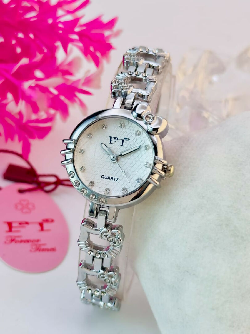 FT Crystal Bracelet Watch for Women